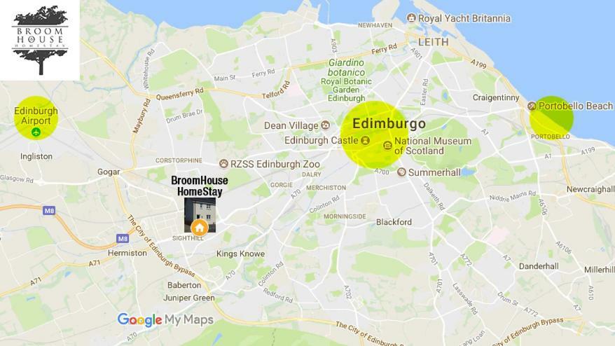 Broomhouse Homestay Edimburgo Exterior foto